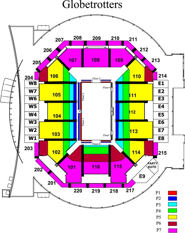 Ted Constant Center Seating Chart