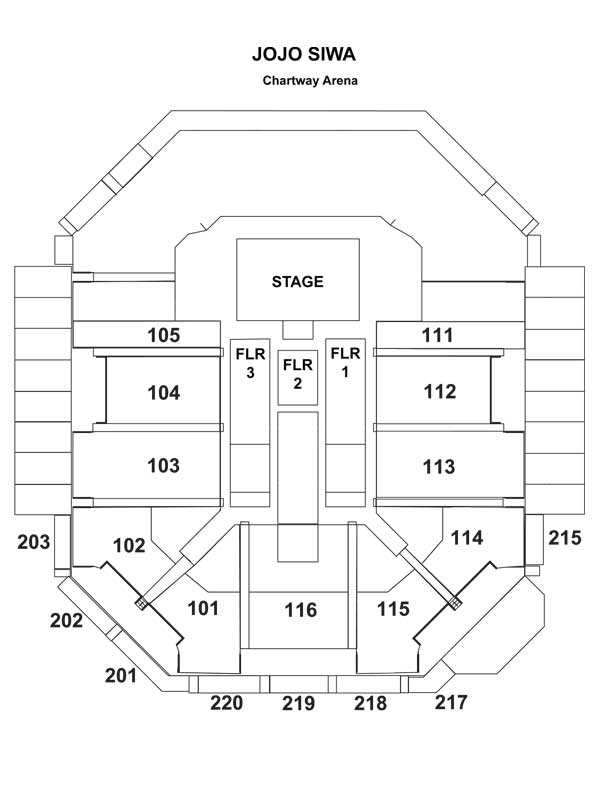 Family Arena Seating Chart Circus