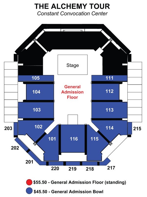 Hampton Convocation Center Seating Chart