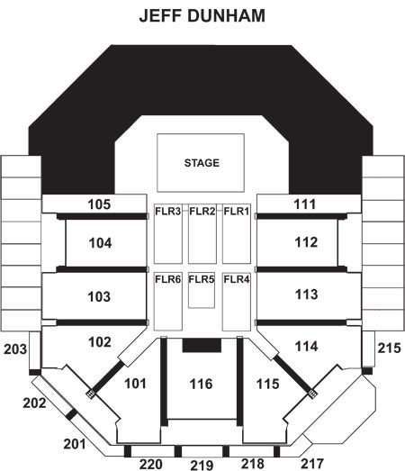 Jeff Dunham Seating Chart