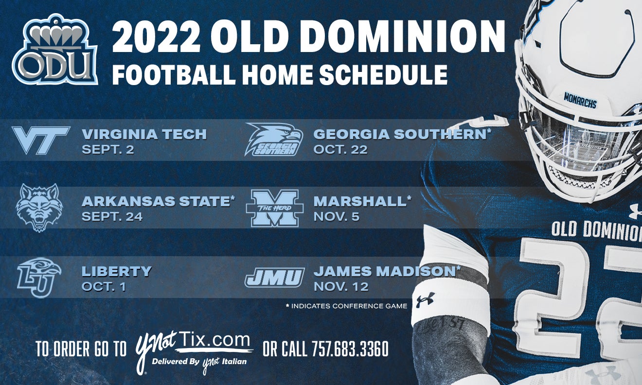 ODU Football vs. Virginia Tech Chartway Arena