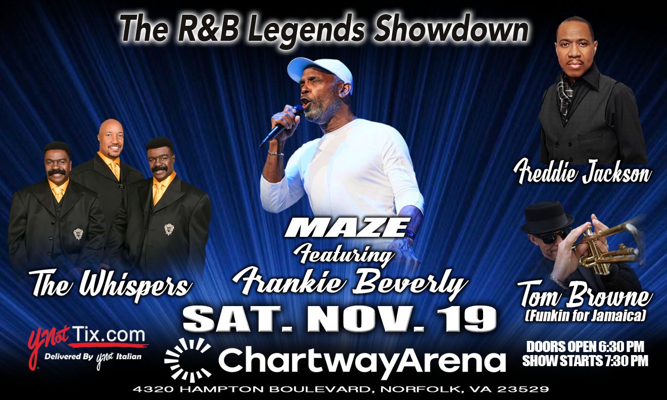The R&B Legends Showdown with Maze ft Frankie Beverly