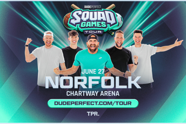 More Info for Dude Perfect Brings High-Energy “Squad Games Tour” to Chartway Arena