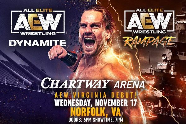 More Info for All Elite Wrestling (AEW) Makes Virginia Debut At Chartway Arena