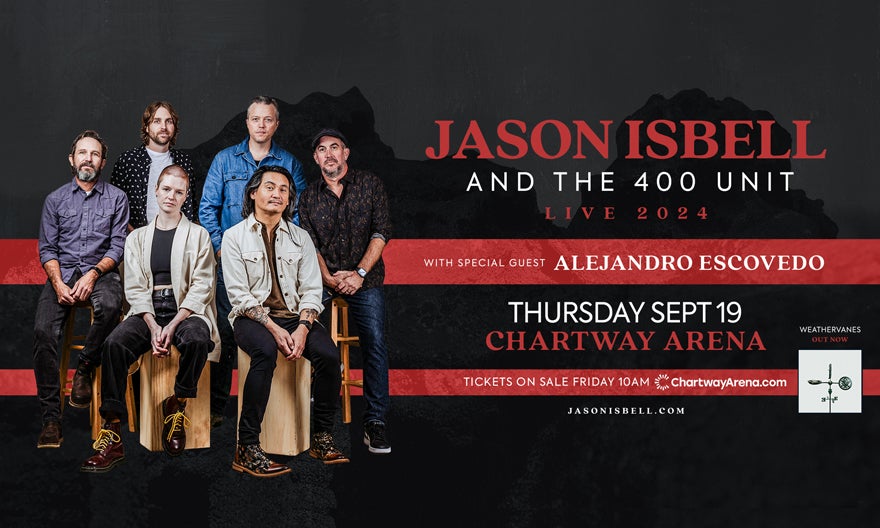 More Info for GRAMMY Award Winner Jason Isbell at Chartway Arena This September