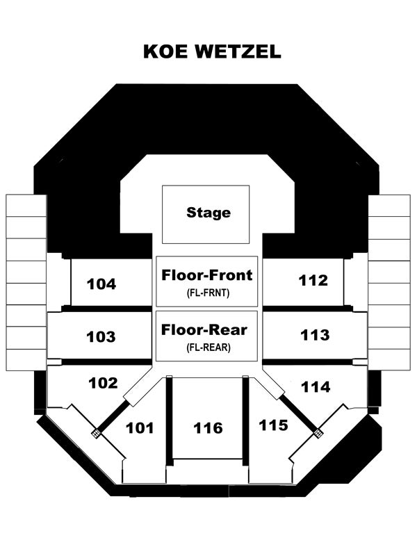Koe Wetzel Road to Hell Paso Tour Chartway Arena